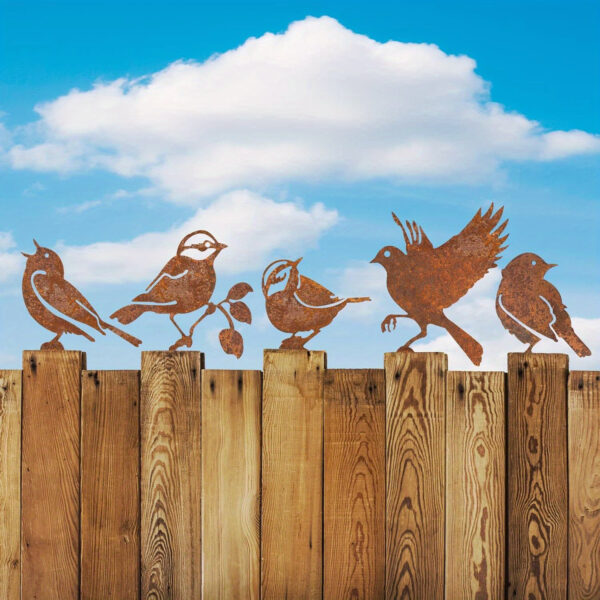 Wrought Iron Metal Art Decorations - 图片 35