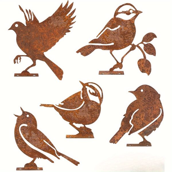 Wrought Iron Metal Art Decorations - 图片 39