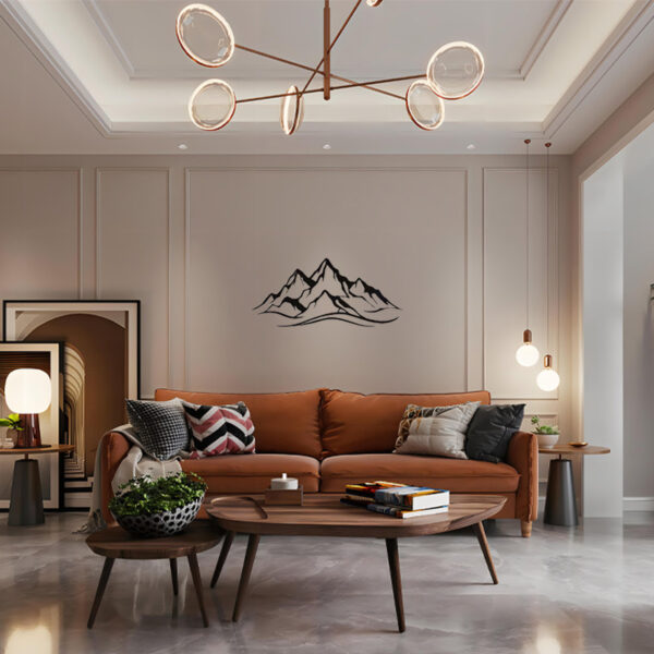 Wrought Iron Metal Art Decorations - 图片 28