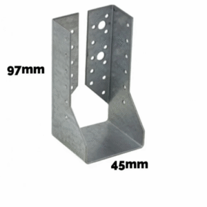 Premium Heavy Duty Galvanised Concealed Joist Hanger 2mm Thick Outdoor & Indoor Joist Hanger