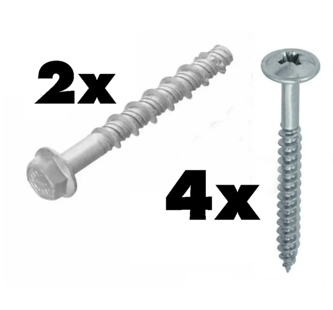 Black U Shape Bolt Down Post Support - 图片 10