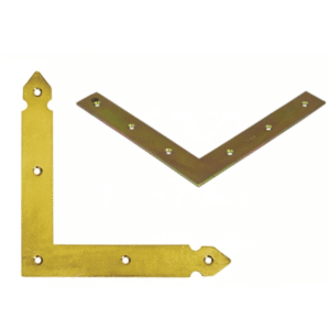 Single Heavy Duty Flat Corner Bracket Repair Brace Mending Plate L Shaped Angle Plate