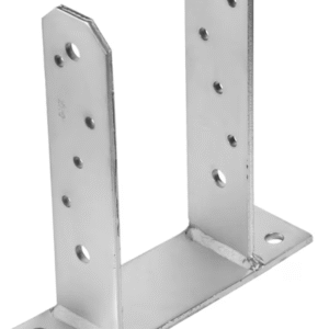 Galvanised Three Way Bolt Down Pergola Post Support Post Anchor Pergola Foot Base Fence Post Support Bracket