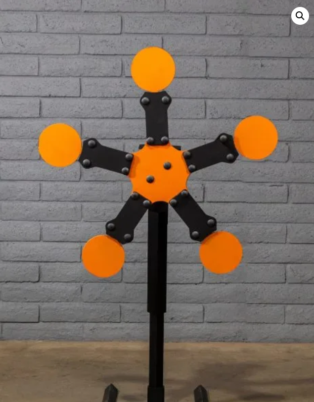 5 Star Texas Mini – Armored Steel Reactive Star Target for Shooting - 图片 2