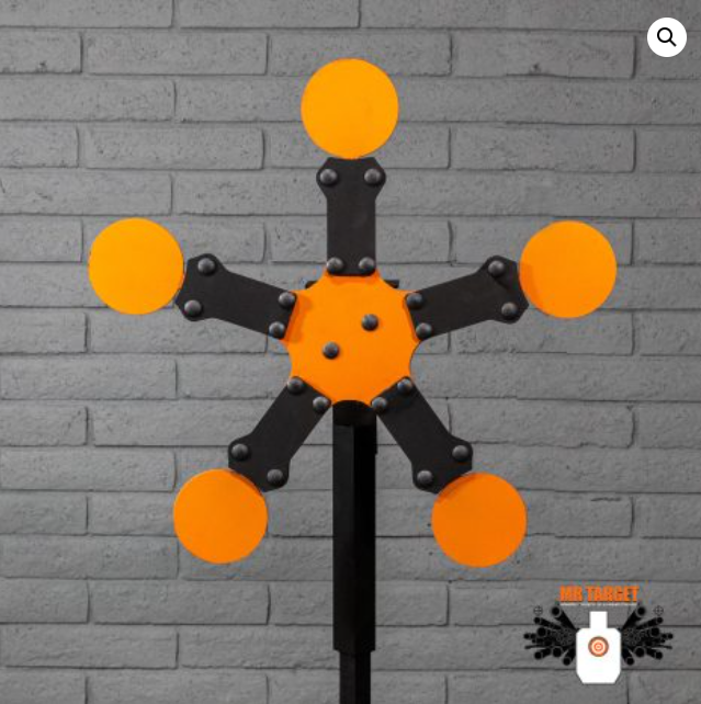 5 Star Texas Mini – Armored Steel Reactive Star Target for Shooting