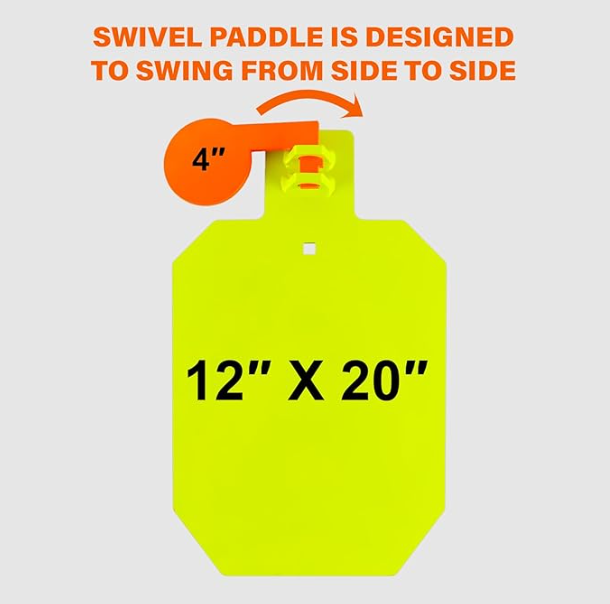 Steel Hostage Reactive Shooting Target - 图片 3