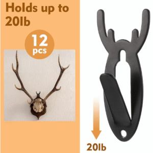 European Mount Skull Hanger 5 Skull Hooker Trophy Mounts Perfect Kit for Hanging and Mounting Bear,Deer, Pronghorn, Smaller Skulls for Display