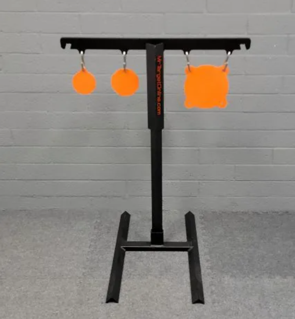 AR500 Steel Hostage Reactive Shooting Target – 38 Thick with 2×4 Target Stand AR500 steel hostage target, hostage reactive target, reactive shooting target, 2×4 target stand, shoot no shoot target
